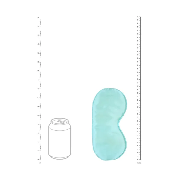 OUCH! Satin Mask - Powder Blue - Powder Blue Eye Mask — image 4 of 4