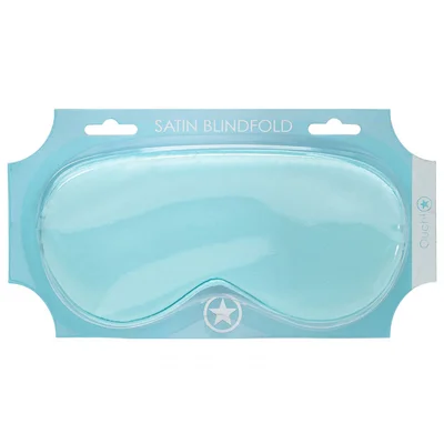 ouch satin mask powder blue powder blue eye mask