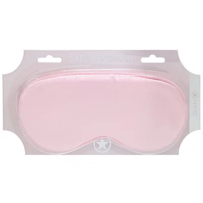 ouch satin mask powder pink powder pink eye mask