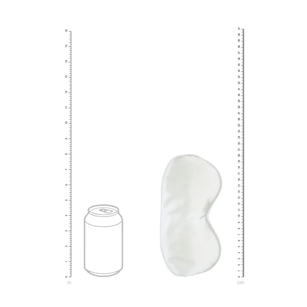 OUCH! Satin Mask - Silver - Silver Eye Mask — image 4 of 4