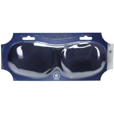 ouch 3d mask navy navy blue eye mask