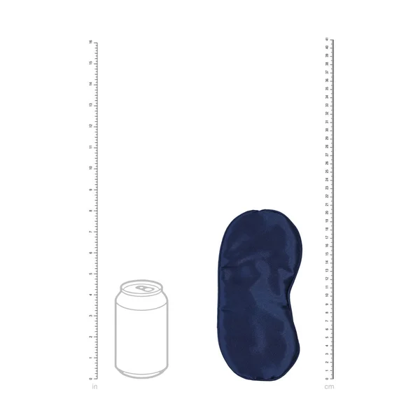 OUCH! Satin Mask - Navy - Navy Blue Eye Mask — image 4 of 4