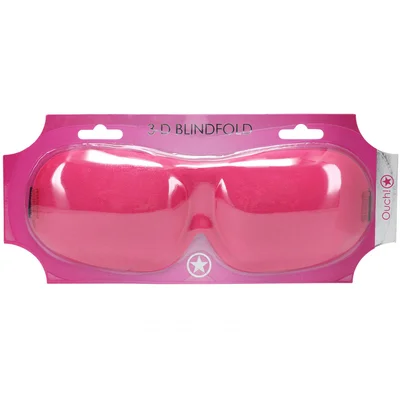 ouch 3d mask pink pink eye mask