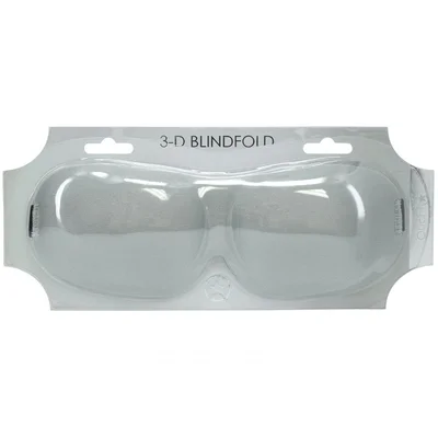 ouch 3d mask silver silver eye mask