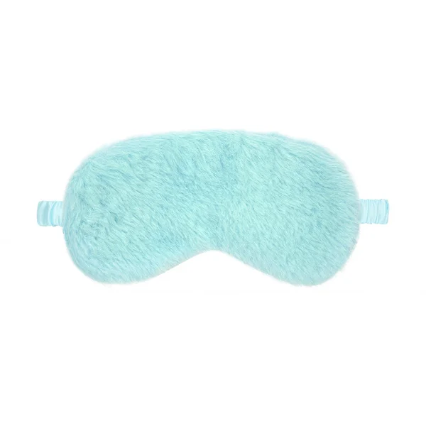 OUCH! Fluffy Mask - Powder Blue - Powder Blue Fluffy Eye Mask — image 2 of 4