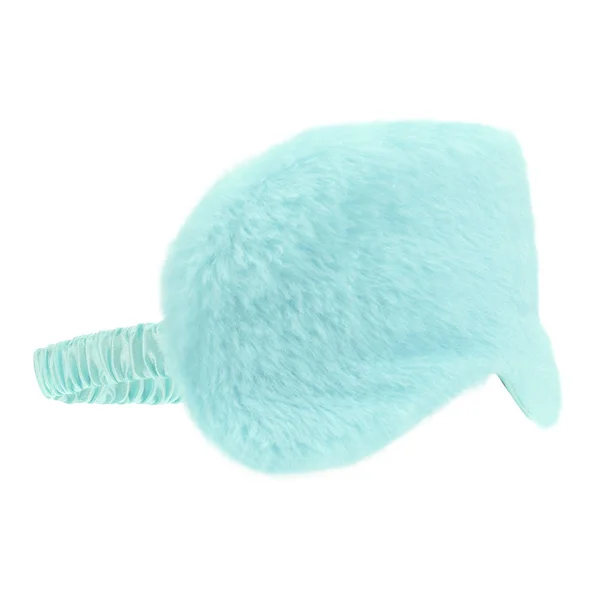 OUCH! Fluffy Mask - Powder Blue - Powder Blue Fluffy Eye Mask — image 3 of 4