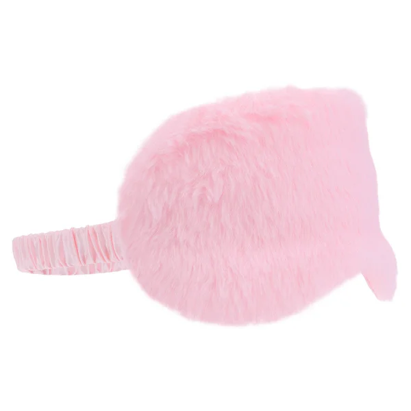 OUCH! Fluffy Mask - Powder Pink - Pink Fluffy Eye Mask — image 3 of 4