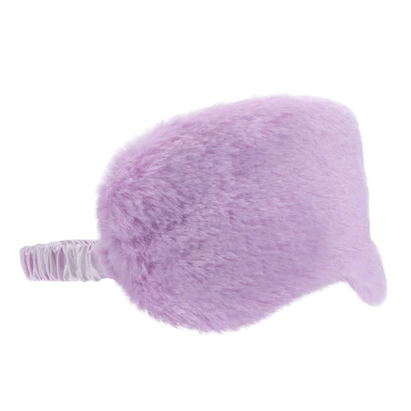 OUCH! Fluffy Mask - Purple - Purple Fluffy Eye Mask — image 3 of 4