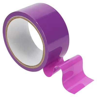 ouch pvc non stick tape purple purple bondage tape 20 metre length