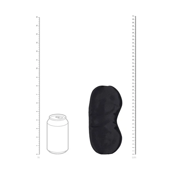 OUCH! Satin Mask - Black - Black Eye Mask — image 4 of 4