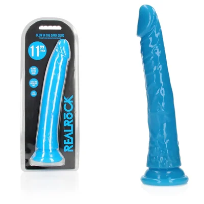 realrock 29 cm slim glow in the dark neon blue glow in dark blue 29 cm 11 dong