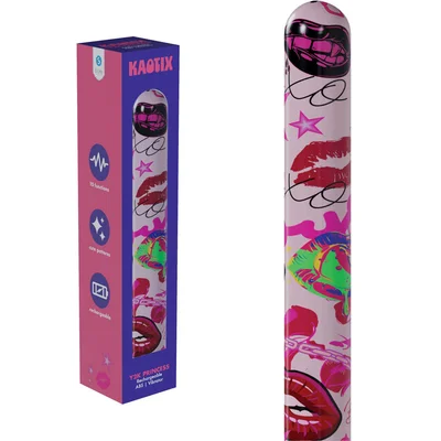 s line kaotix y2k princess powder pink 178 cm usb rechargeable vibrator