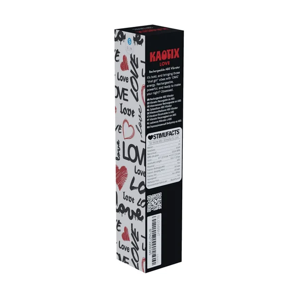 S-LINE Kaotix Love - White 17.8 cm USB Rechargeable Vibrator — image 4 of 4
