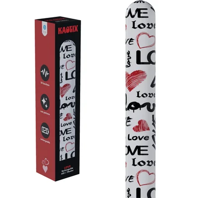 s line kaotix love white 178 cm usb rechargeable vibrator