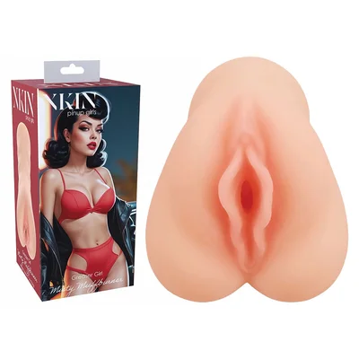 xkin pinup girls misty muffburner flesh 12 cm vagina stroker