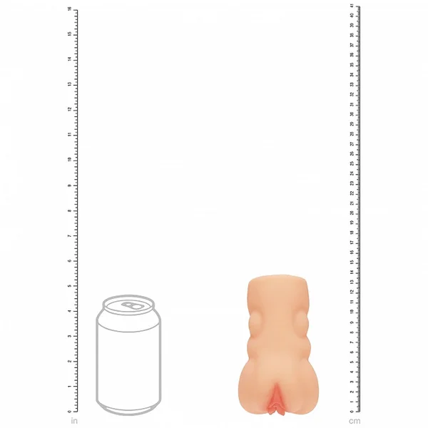 XKIN Raw - Pure Stretch - Flesh - Flesh 14 cm Vagina Stroker — image 6 of 7