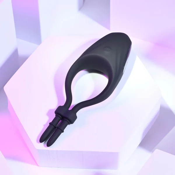 Zero Tolerance PERFECT FIT - Black USB Rechargeable Vibrating Lasso Cock Ring — image 2 of 9