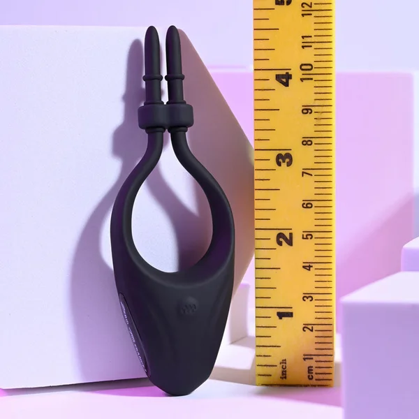 Zero Tolerance PERFECT FIT - Black USB Rechargeable Vibrating Lasso Cock Ring — image 8 of 9