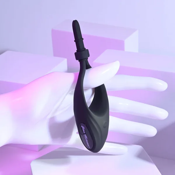 Zero Tolerance PERFECT FIT - Black USB Rechargeable Vibrating Lasso Cock Ring — image 7 of 9