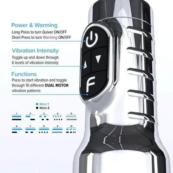 Fleshlight Quiver Rechargable Vibrating Stroker — image 2 of 5