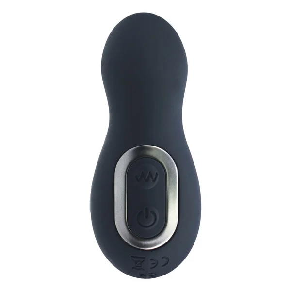 LEVELZ Vibrating & Thrusting Silicone Prostate Massager - Black 14.7 cm USB Rechargeable Thrusting Prostate Massager — image 6 of 7