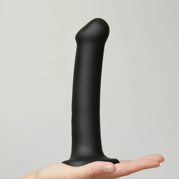 Strap On Me Dual Density Dildo Black Large