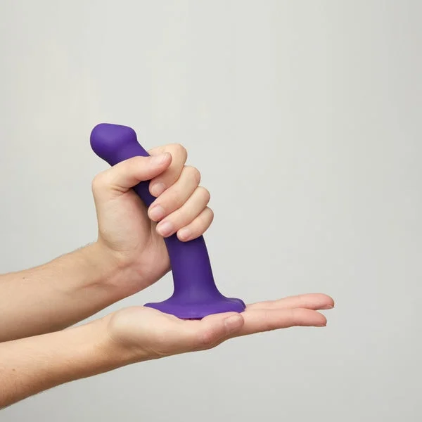 Strap On Me Dual Density Dildo Purple Large — image 3 of 5