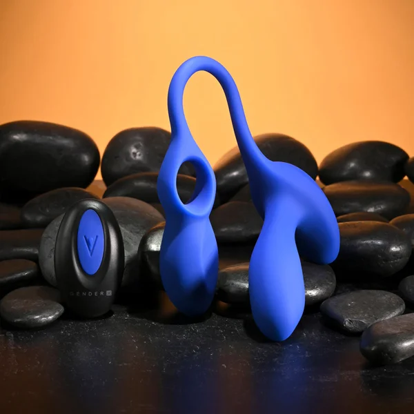 Gender X BACK FOR MORE - Dual USB Rechargeable Dual Stimulator with Wireless Remote