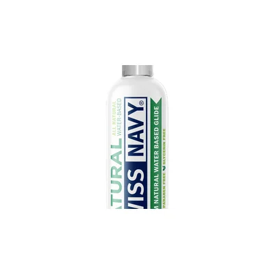 swiss navy natural water based lubricant 237ml