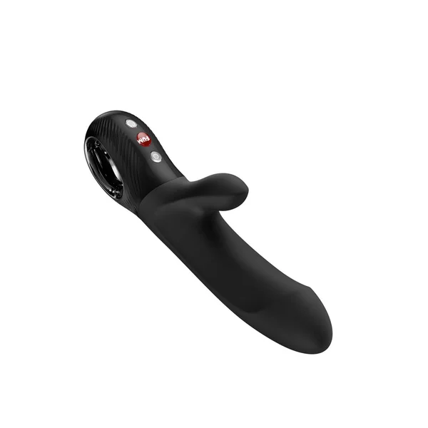 Fun Factory BI STRONIC EMBRACE Black - Black USB-C Rechargeable Thrusting Vibrator — image 3 of 4