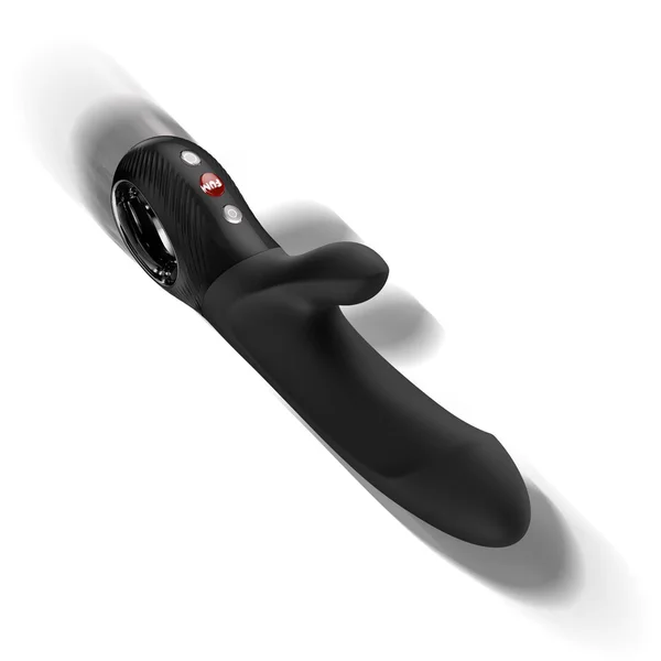 Fun Factory BI STRONIC EMBRACE Black - Black USB-C Rechargeable Thrusting Vibrator — image 4 of 4