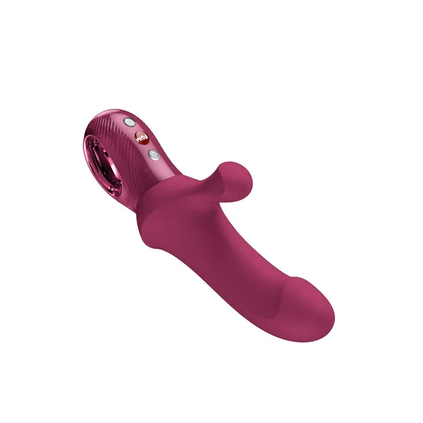 Fun Factory BI STRONIC CURVE Wine Red - Wine Red USB-C Rechargeable Thrusting Vibrator — image 3 of 4