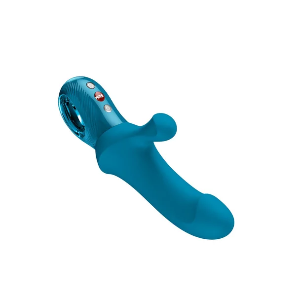 Fun Factory BI STRONIC CURVE Aquamarine - Aquamarine USB-C Rechargeable Thrusting Vibrator — image 3 of 4
