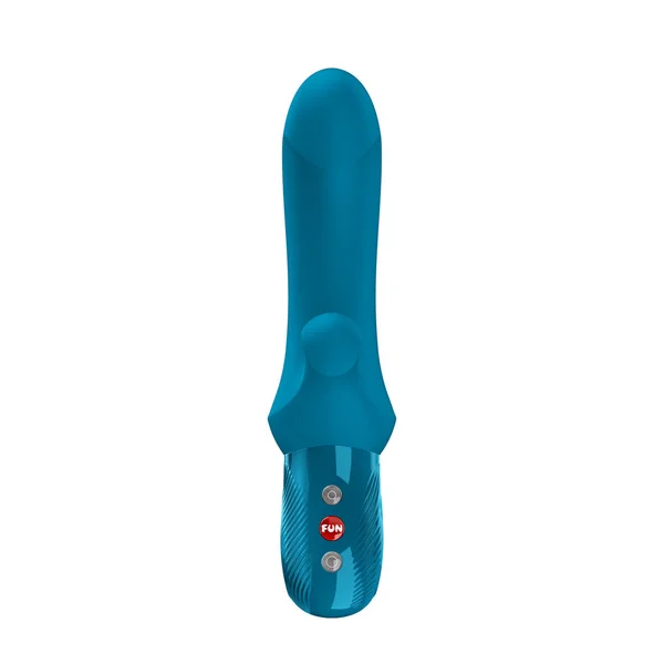 Fun Factory BI STRONIC CURVE Aquamarine - Aquamarine USB-C Rechargeable Thrusting Vibrator — image 2 of 4
