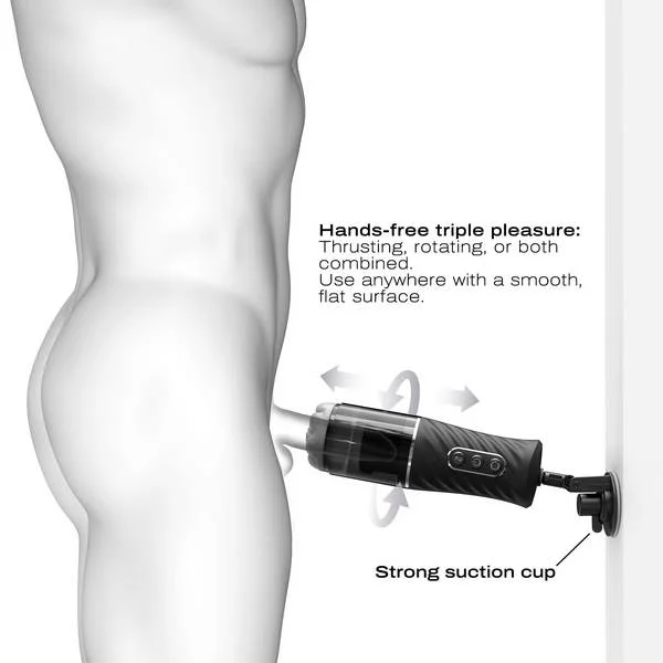Dorcel Thrust Blow Pro Automatic Masturbator Suction Cup — image 5 of 7