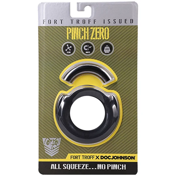 Fort Troff - Pinch Zero Ring - Black Cock Ring — image 5 of 5