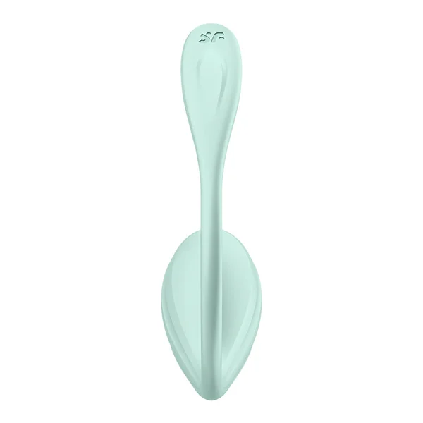 Satisfyer Smooth Petal - Mint - Mint USB Rechargeable Wearable Stimulator with App Control — image 7 of 8