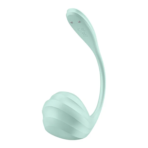 Satisfyer Smooth Petal - Mint - Mint USB Rechargeable Wearable Stimulator with App Control — image 6 of 8