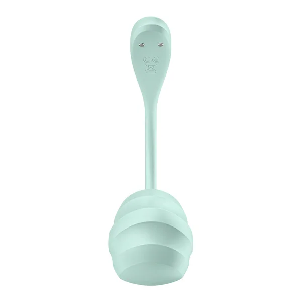 Satisfyer Smooth Petal - Mint - Mint USB Rechargeable Wearable Stimulator with App Control — image 5 of 8
