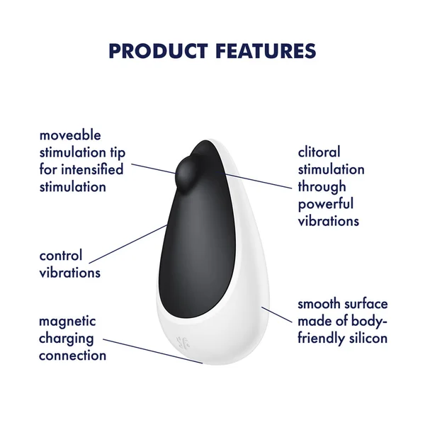 Satisfyer Spot On 3 - Black USB Rechargeable Stimulator — image 3 of 7