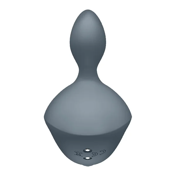 Satisfyer Booty Absolute Beginners 4 - Grey USB Rechargeable Vibrating Butt Plug — image 5 of 6