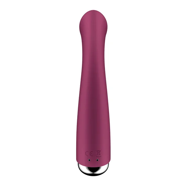 Satisfyer Spinning G-Spot 1 - Red - Red 16.5 cm USB Rechargeable Rotating Vibrator — image 6 of 9