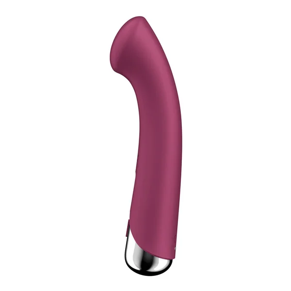 Satisfyer Spinning G-Spot 1 - Red - Red 16.5 cm USB Rechargeable Rotating Vibrator — image 5 of 9