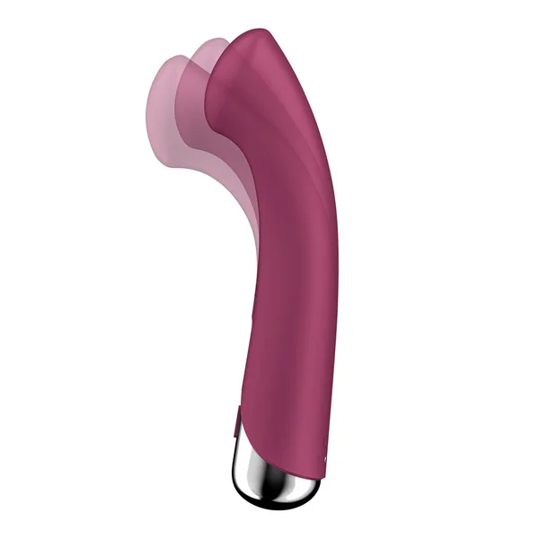 Satisfyer Spinning G-Spot 1 - Red - Red 16.5 cm USB Rechargeable Rotating Vibrator — image 4 of 9