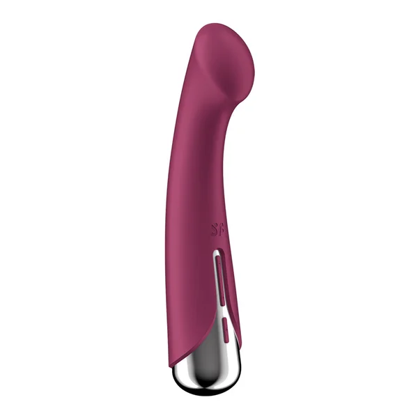 Satisfyer Spinning G-Spot 1 - Red - Red 16.5 cm USB Rechargeable Rotating Vibrator — image 7 of 9