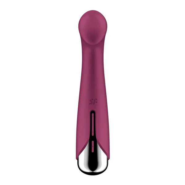 Satisfyer Spinning G-Spot 1 - Red - Red 16.5 cm USB Rechargeable Rotating Vibrator — image 8 of 9