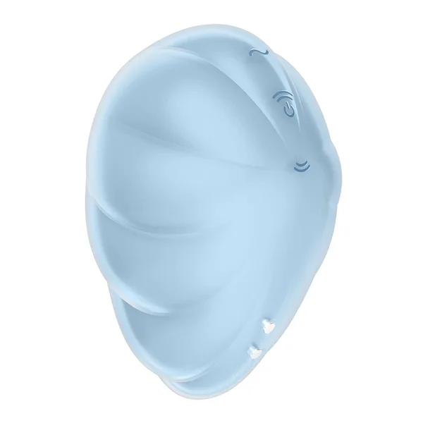 Satisfyer Cloud Dancer - Blue - Blue USB Rechargeable Vibrating Air Pulse Stimulator — image 5 of 7