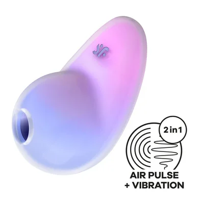 satisfyer pixie dust violetpink violetpink usb rechargeable vibrating air pulse stimulator
