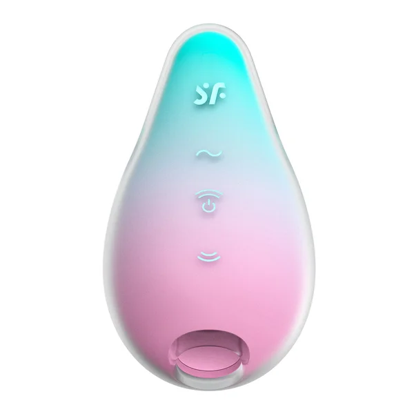 Satisfyer Mermaid Vibes - Mint/Pink - Mint/Pink USB Rechargeable Air Pulse Stimulator — image 4 of 8