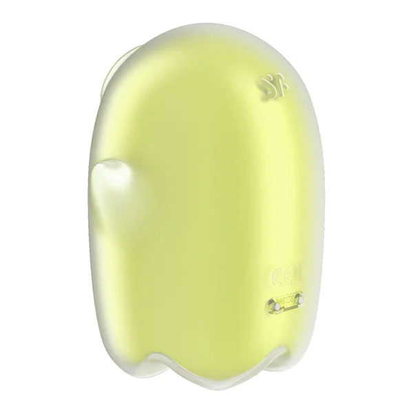 Satisfyer Glowing Ghost - Yellow - Glow in Dark Yellow USB Rechargeable Air Pulse Stimulator — image 6 of 8